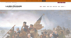 Desktop Screenshot of laurenpoussard.com